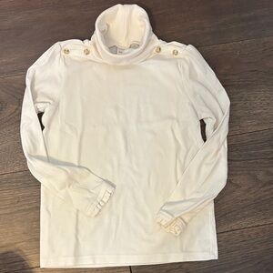 Gymboree Turtleneck with Gold Button Detail